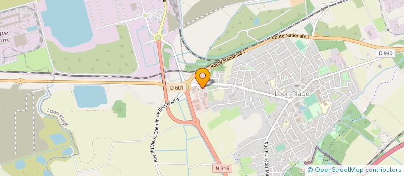 localisation de l'entreprise AL PROXIMITE  HONDSCHOOTE