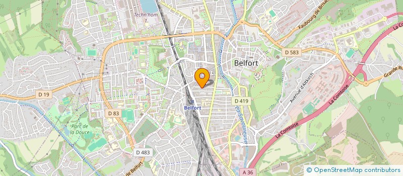 localisation de l'entreprise AL-QALAM  BELFORT