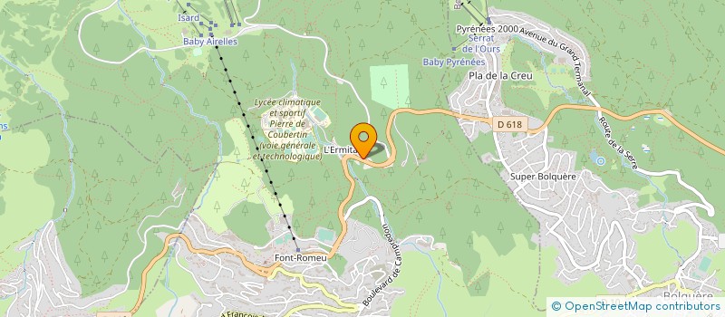 localisation de l'entreprise AL QUENSYL  FONT-ROMEU-ODEILLO-VIA