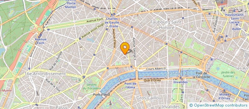 localisation de l'entreprise AL RAFIAA  PARIS