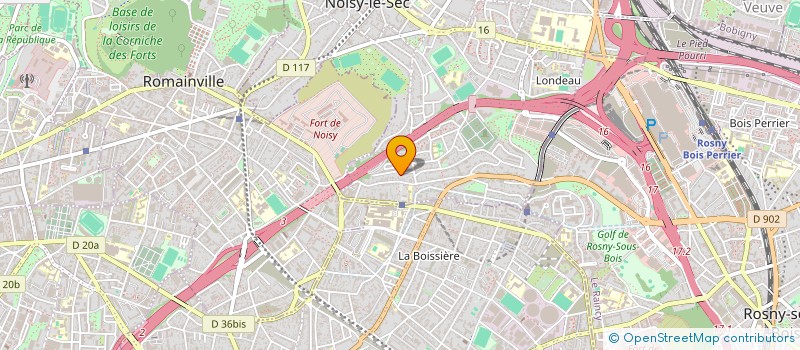 localisation de l'entreprise AL RAHMAN-AL RAHIM à NOISY-LE-SEC