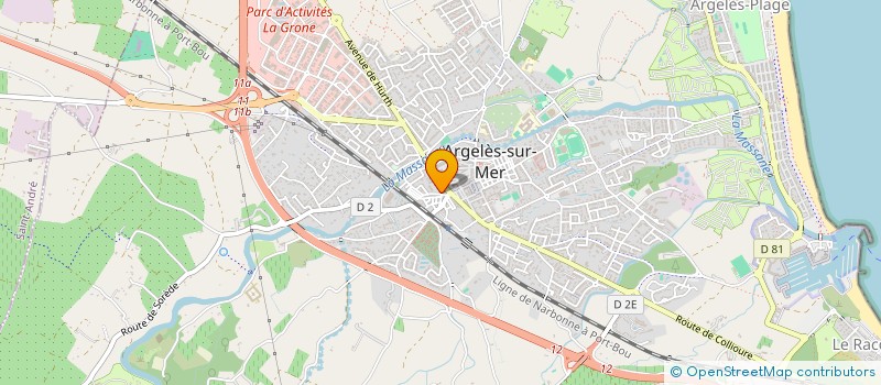 localisation de l'entreprise AL RAPAROU à ARGELES-SUR-MER
