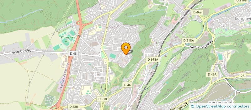 localisation de l'entreprise AL RENOV à LONGWY