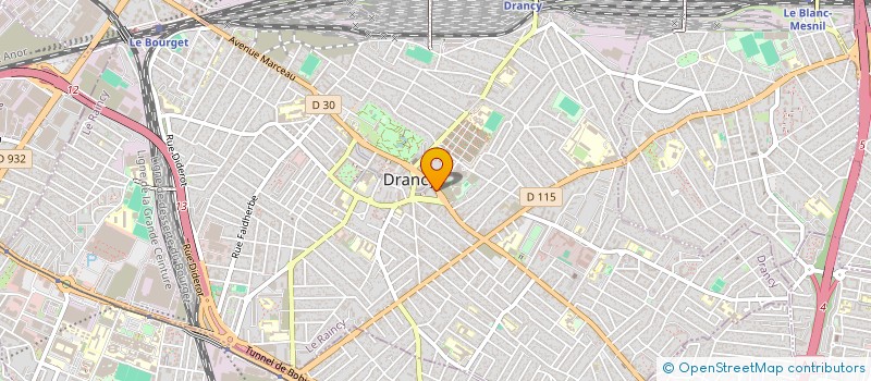 localisation de l'entreprise AL RENOV à DRANCY