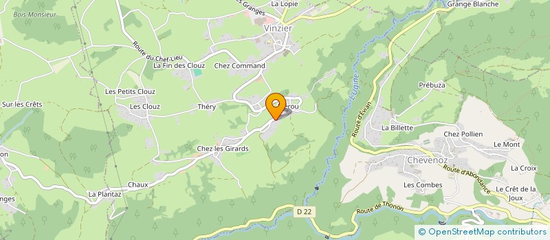 localisation de l'entreprise AL'RENOVATION  VINZIER