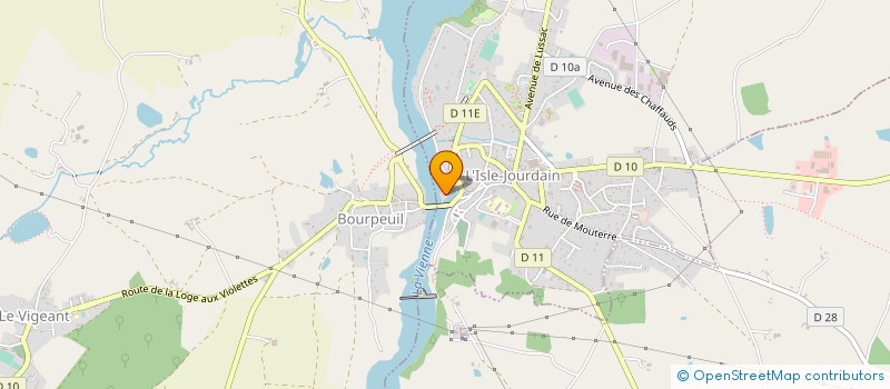 localisation de l'entreprise AL-RUBEYI  L'ISLE JOURDAIN