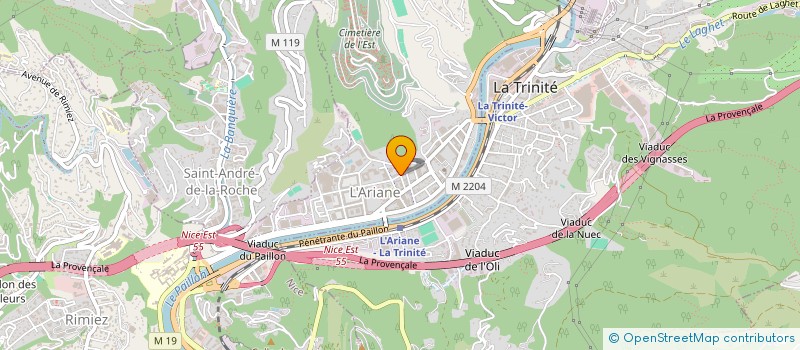 localisation de l'entreprise AL SAAHELI à NICE