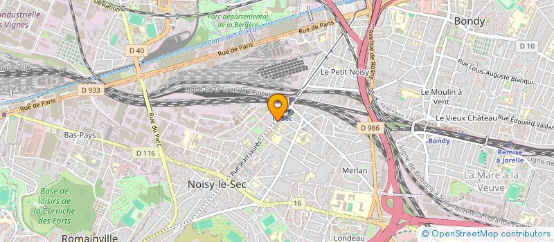 localisation de l'entreprise AL SABR à NOISY-LE-SEC