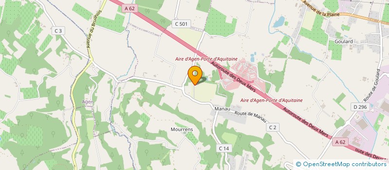 localisation de l'entreprise AL SAFAR DANSE ORIENTALE  SAINTE-COLOMBE-EN-BRUILHOIS