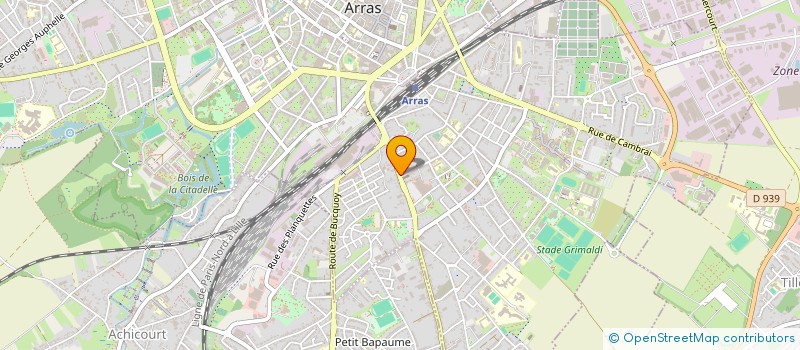 localisation de l'entreprise AL SAP à ARRAS