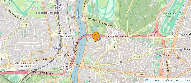 localisation de l'entreprise AL-SAQRAN COMPANY à BOULOGNE-BILLANCOURT