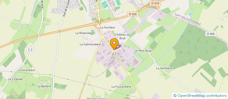localisation de l'entreprise AL-SAT FRANCE à L'AIGLE