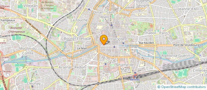 localisation de l'entreprise AL SEZANNE 2607  RENNES
