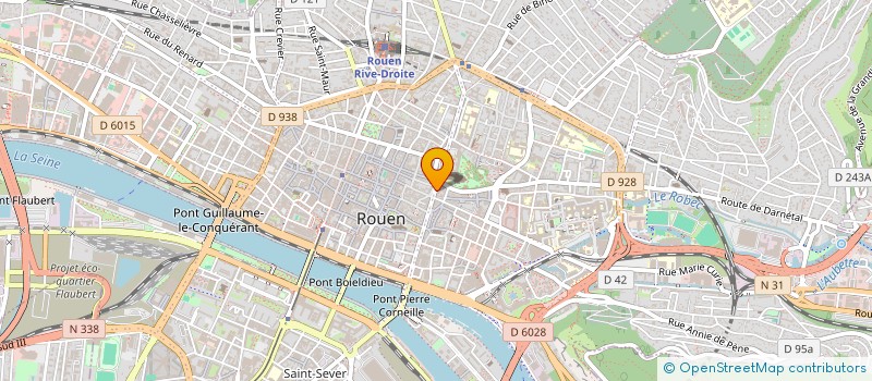 localisation de l'entreprise AL-SHAM à ROUEN
