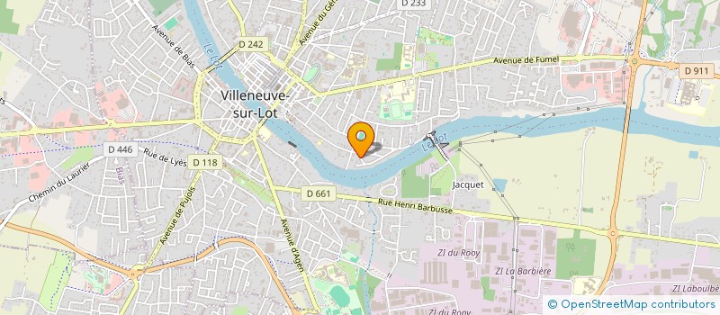 localisation de l'entreprise AL SHAMS  VILLENEUVE-SUR-LOT