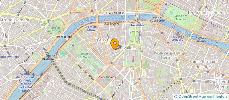localisation de l'entreprise AL SOF  PARIS