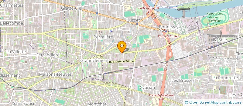 localisation de l'entreprise AL SOL  VILLEURBANNE