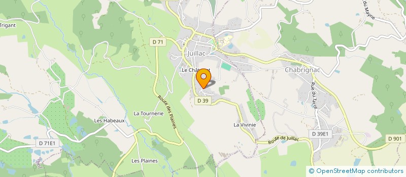 localisation de l'entreprise AL TAAMIR ENDURANCE à CHABRIGNAC