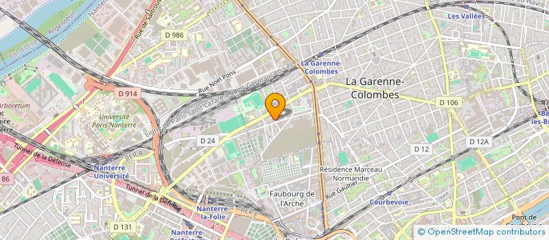 localisation de l'entreprise AL TARHOUNI à LA GARENNE-COLOMBES