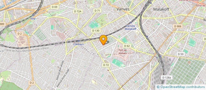localisation de l'entreprise AL-TEIS à MALAKOFF