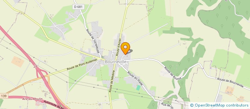 localisation de l'entreprise AL TP à ROUTOT