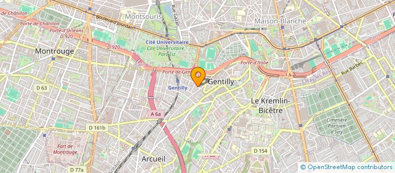 localisation de l'entreprise AL TRADING à GENTILLY