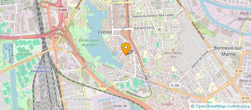 localisation de l'entreprise AL TRANSPORTS à CRETEIL