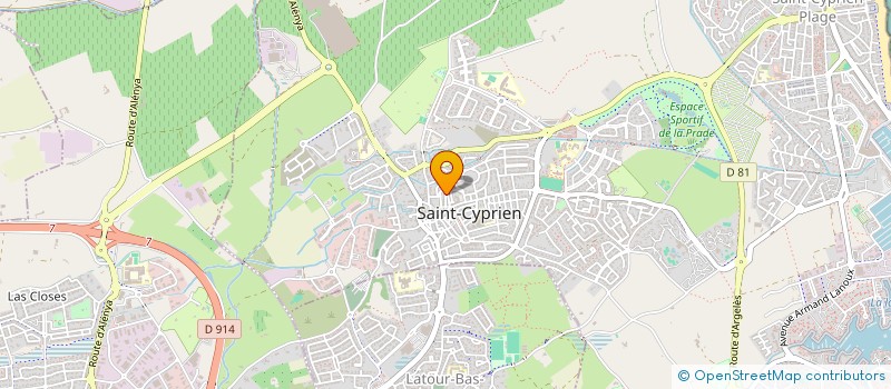 localisation de l'entreprise AL TRAYOU à SAINT-CYPRIEN
