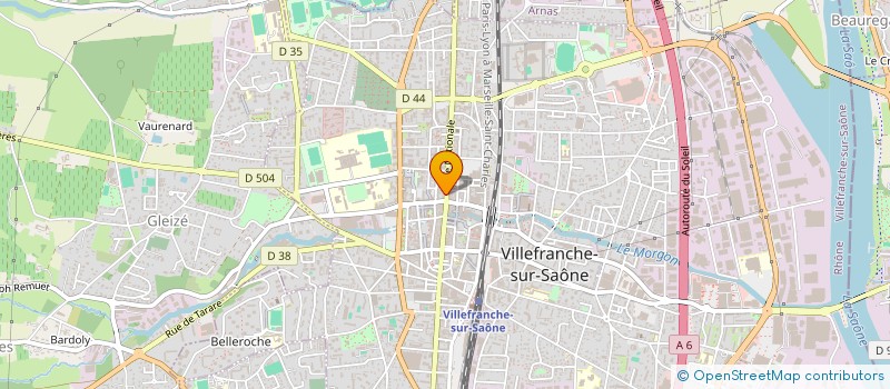 localisation de l'entreprise AL VOLO à VILLEFRANCHE-SUR-SAONE