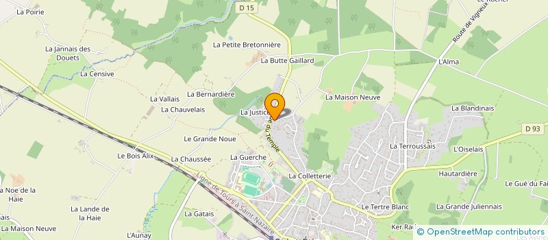 localisation de l'entreprise AL VTC  SAINT-ETIENNE-DE-MONTLUC