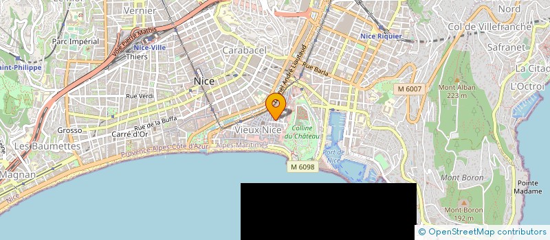 localisation de l'entreprise AL WAJIZ à NICE