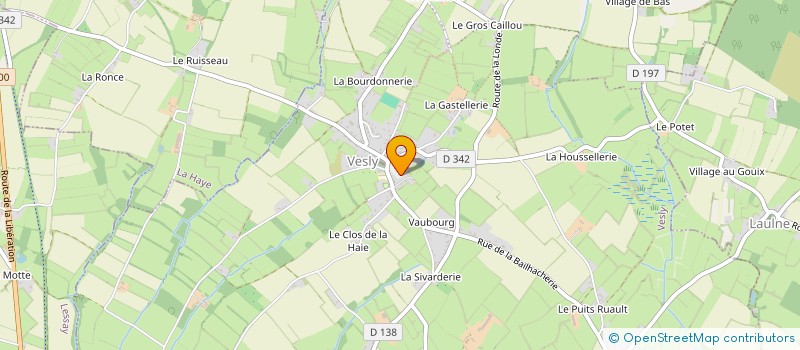 localisation de l'entreprise AL' WEST  VESLY