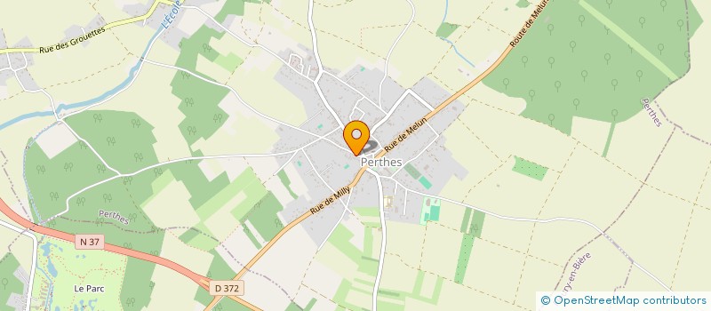 localisation de l'entreprise AL'X COMMUNICATION à PERTHES
