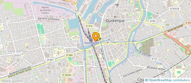 localisation de l'entreprise AL1 LOCATION à DUNKERQUE