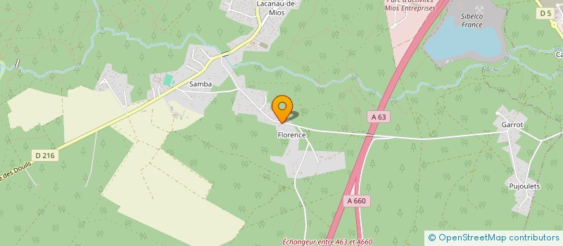 localisation de l'entreprise AL1 PLATRERIE à MIOS