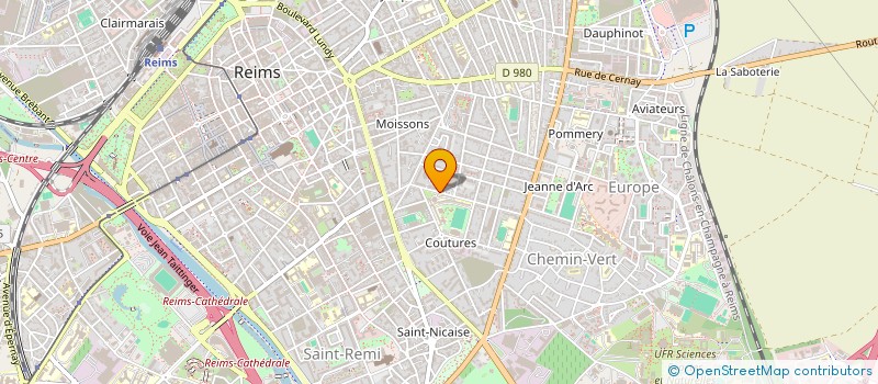 localisation de l'entreprise AL2  REIMS