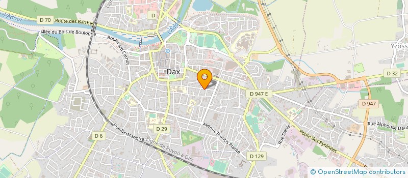 localisation de l'entreprise AL2 INVEST  DAX