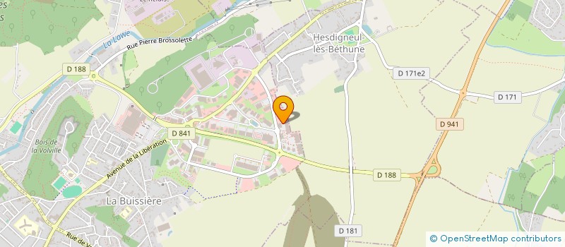 localisation de l'entreprise AL23 à BRUAY-LA-BUISSIERE