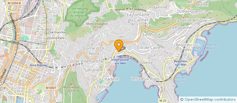 localisation de l'entreprise AL2C CONCEPT à VILLEFRANCHE-SUR-MER