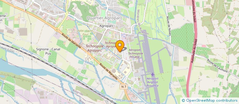 localisation de l'entreprise AL2C RESSOURCES  L'ISLE-SUR-LA-SORGUE