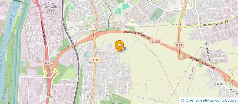 localisation de l'entreprise AL2CONNECT  FEYZIN