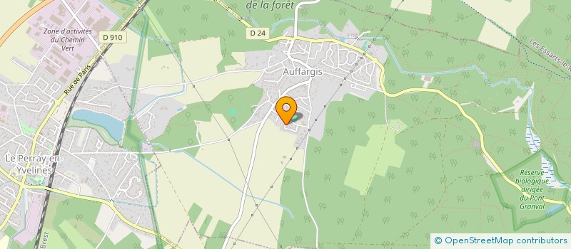 localisation de l'entreprise AL2F  AUFFARGIS