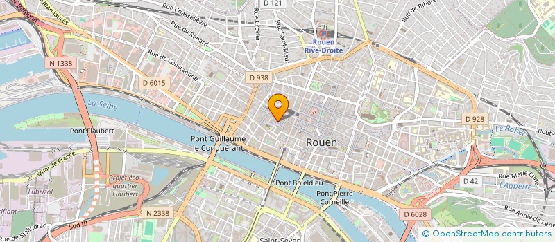 localisation de l'entreprise AL2H à ROUEN