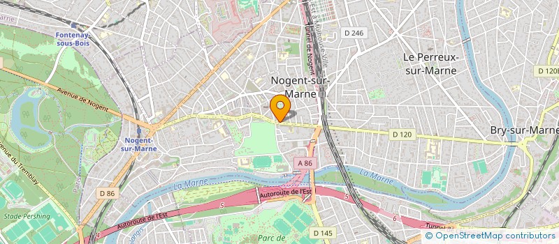 localisation de l'entreprise AL2J à NOGENT-SUR-MARNE