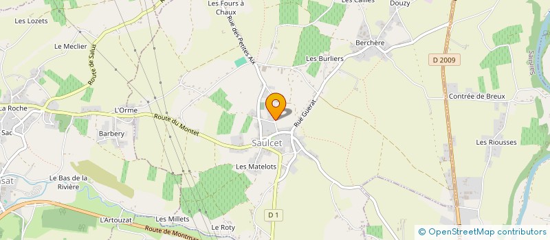 localisation de l'entreprise AL2M  SAULCET