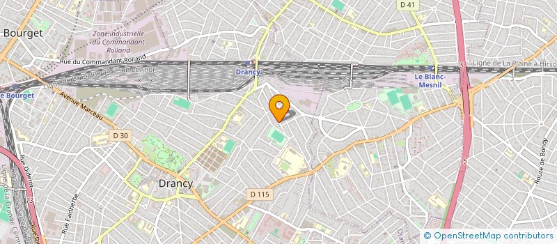 localisation de l'entreprise AL2PC à DRANCY