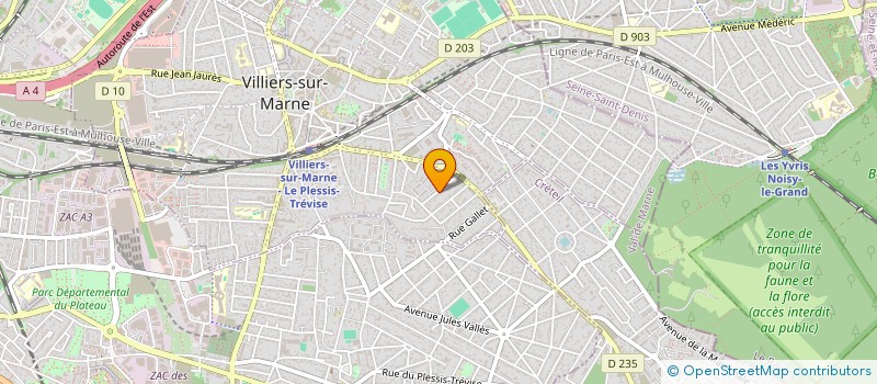 localisation de l'entreprise AL2S  VILLIERS-SUR-MARNE