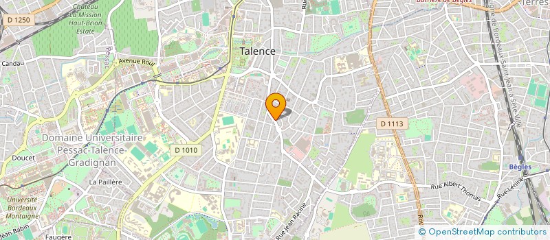localisation de l'entreprise AL2Y  TALENCE