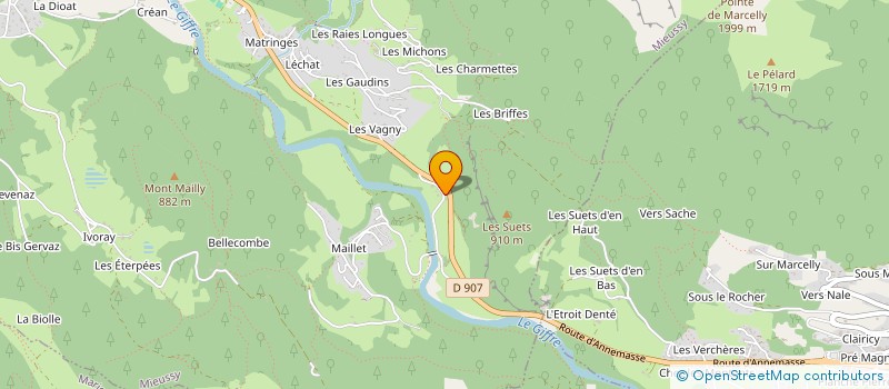 localisation de l'entreprise AL3 IMMO  MIEUSSY