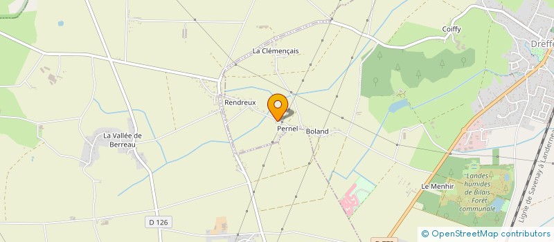 localisation de l'entreprise AL37  DREFFEAC